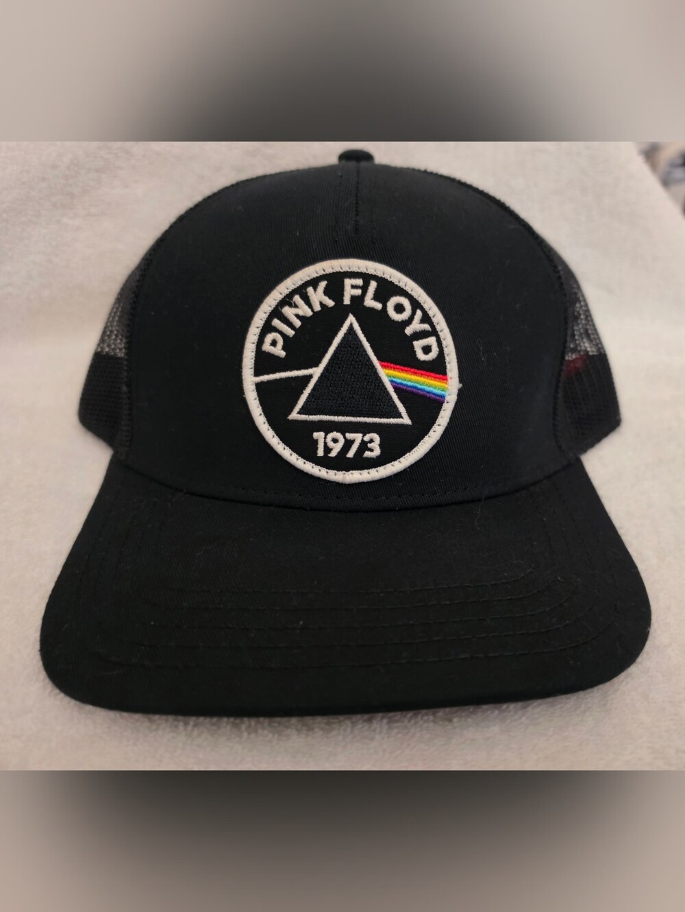 Pink Floyd 1973 Black Trucker Hat